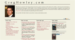 Desktop Screenshot of greghowley.com